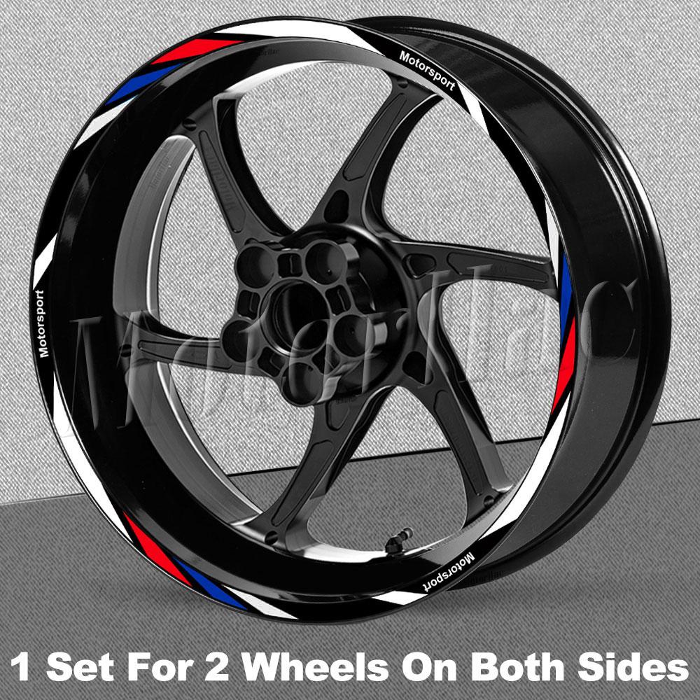 Motorcycle Wheel Sticker 17'' Rim Decal Stripe Tape Accessories For S1000XR/RR F900/800R S1000R F900XR Nine T R 1200R G310R