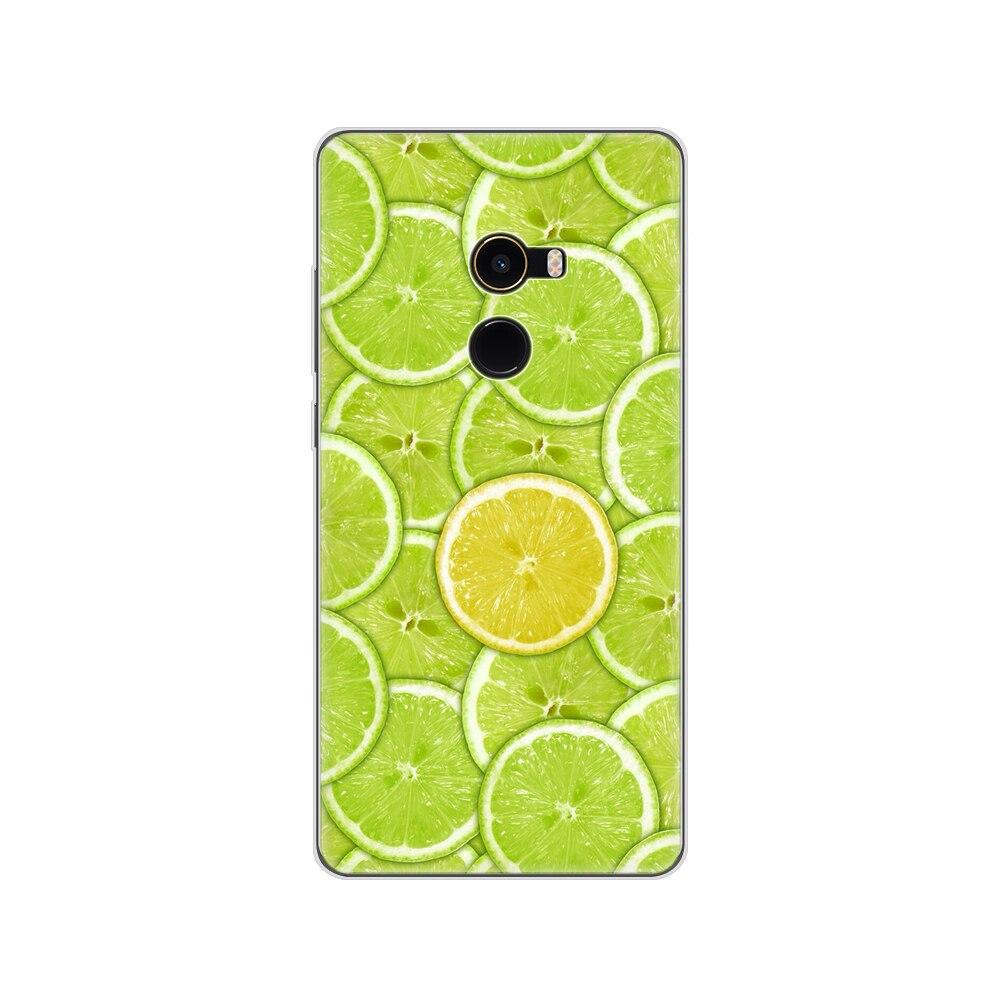 Soft Case for Xiaomi Mix 2 Silicon Case for Xiaomi Mi Mix 2 Mix2 Back Cover Protective Printing Transparent Coque