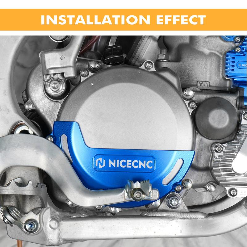 NICECNC For Yamaha YZ250 YZ 250 2008-2024 Motorcycle Aluminum Clutch Cover For Yamaha YZ250X YZ 250X 2016-2023 2022 2021 2020
