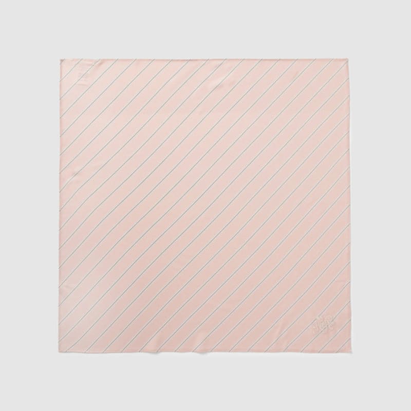 ROIROI Roy Striped Scarf - Pink
