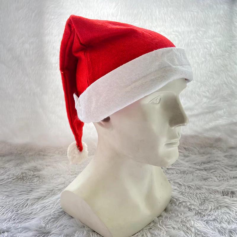 Large Children's and Adults' Christmas Hat - Non-Woven Fabric Christmas Party Decoration