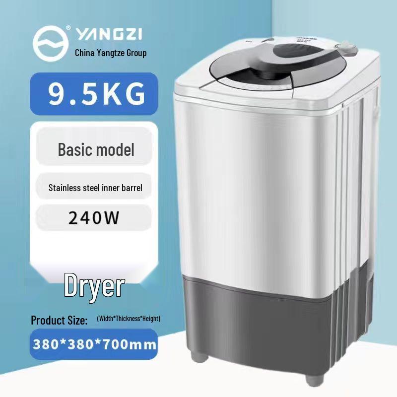 Waschmaschine mit großem Fassungsvermögen und Schleuderfunktion für Kleidung & Schuhe - Ideal für Wohnheime & Mietwohnungen