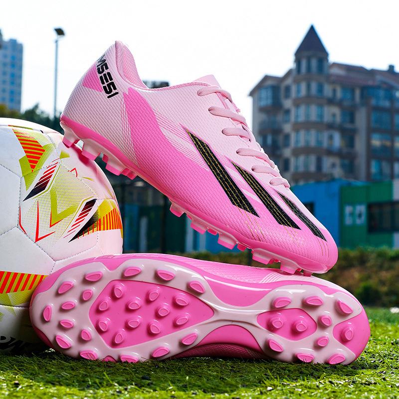 Indoor Football Shoes Nailed New Models, Good Price, Junior High School Adult Youth Football Shoes, Men and Women Foreign Ministers Low Top