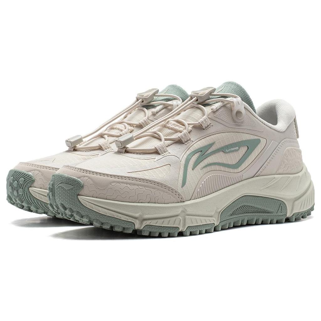 Li Ning Cushioning Low top Running Shoes Women's Pearl White ARNT010-2