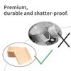 50PCS Wooden Square Plates Disposable Tableware Microwavable Recyclable Wood Dinner Plates for Events Kitchen Supplies