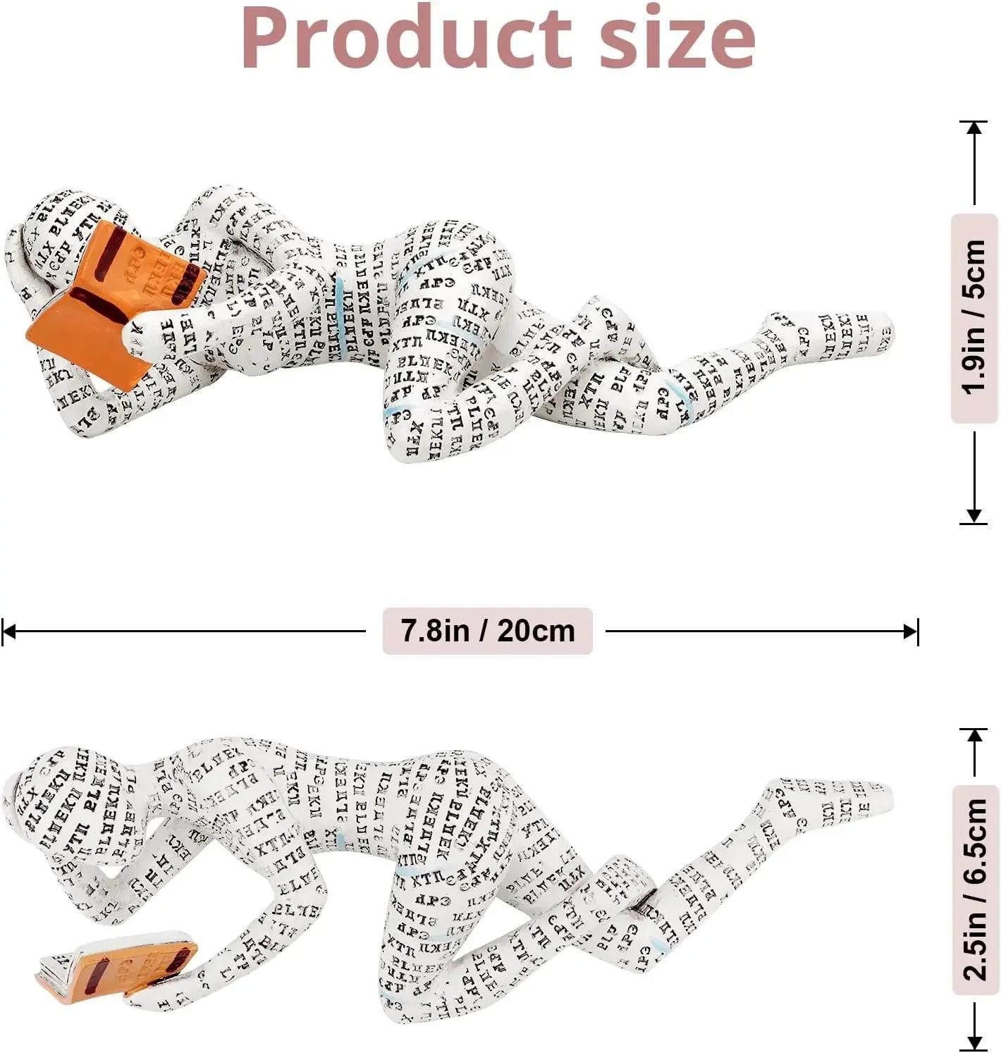 

Современная статуэтка из смолы «Читающая женщина», скульптура, украшение для дома, настольные аксессуары, рождественский подарок