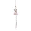Star Heart Beaded Pendant Sweet Phone Chain Strap Hanging Decoration Keychain Lanyard Small Gift for Women Girls