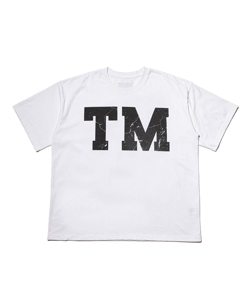 THANKS MESSIA Tm Crack Tshirt-White