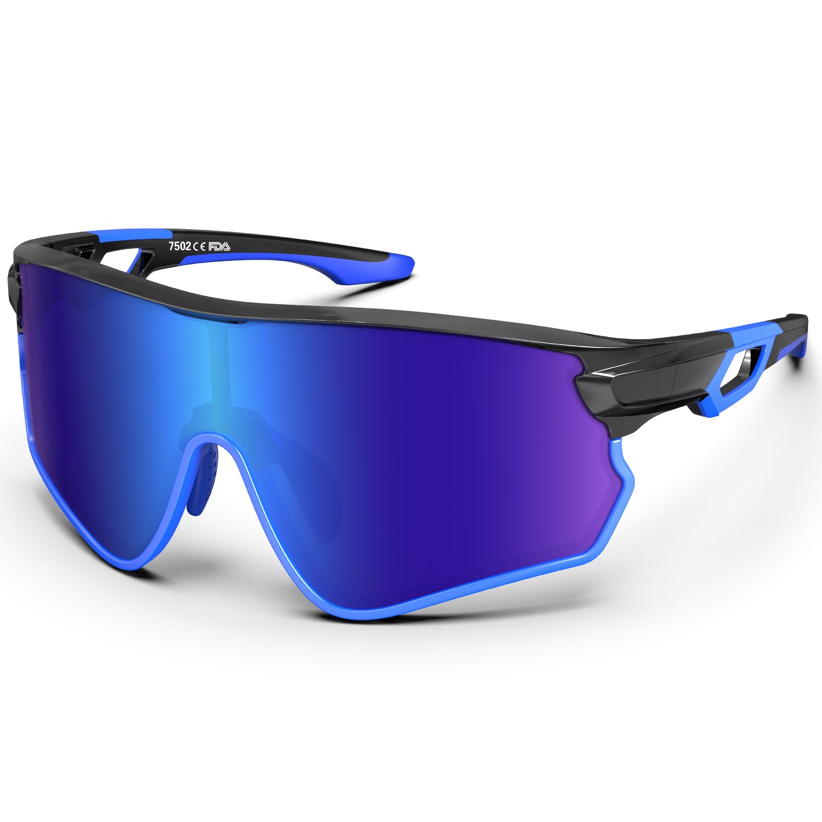 

Спортивные поляризованные большие оправы Ultra TR90 TAC UV унисекс глянцевые [BEACOOL] Солнцезащитные очки, линзы, бег, бейсбол, велосипед, рыбалка, скалолазание, гольф, вождение,