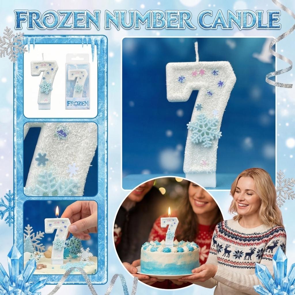 Fashion Cartoon Creative Birthday Candles Party Digital Candles