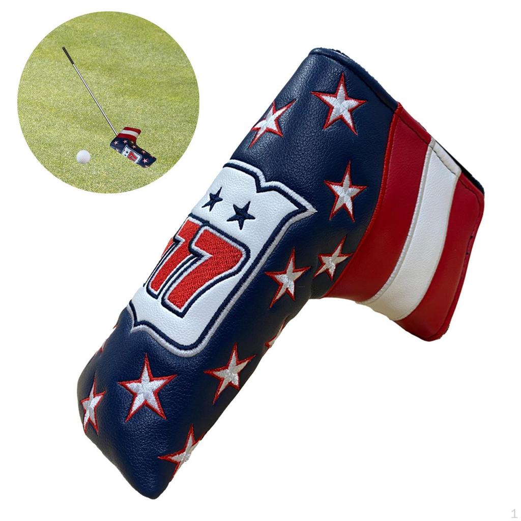 Golf Club Headcover Practice Compact Shaft Protective Putter Head Cover