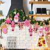 16Pcs Pink Christmas Ornaments Holiday Tree Decorations  Christmas Tree Decor