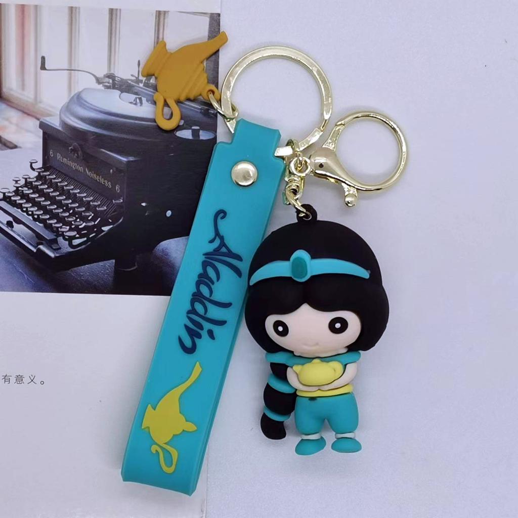 Cartoon Aladdin God Lamp Doll Keychain Bag Car Keychain Accessories Gift Wholesale Kawaii Cute Personalized Gifts Y2k
