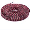 1pair shoelace Fashion Polyester Sneaker Shoe Lace Colors Checkered Double Layer Hollow Flat Shoelaces 100/120/140CM