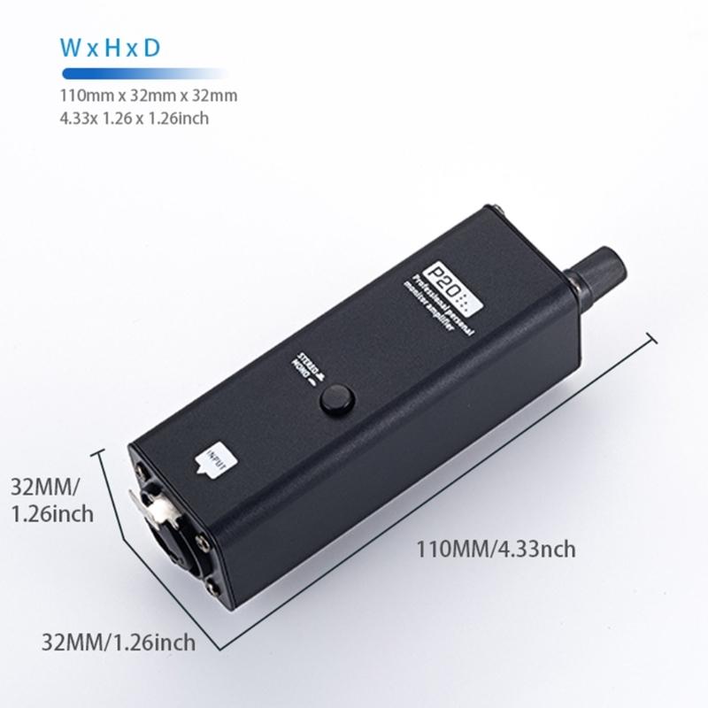 Headphone Amplifier Ear Headphone Monitor Headphone Power Amplifier Headphone Music Monitor Accessories