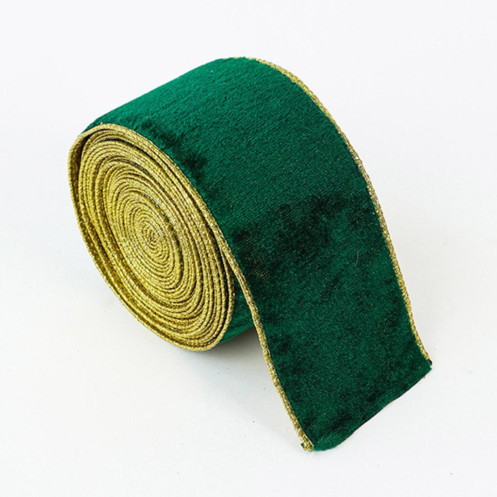 Christmas Irish Velvet Ribbon 1 Roll Handmade Children Adult DIY Crafts