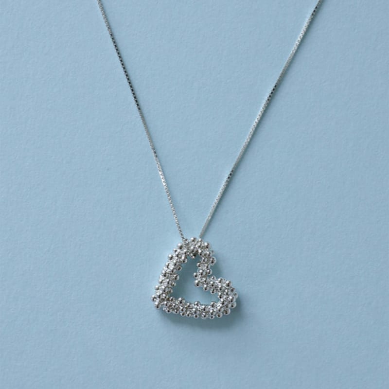 Pacipick Drop Heart Necklace