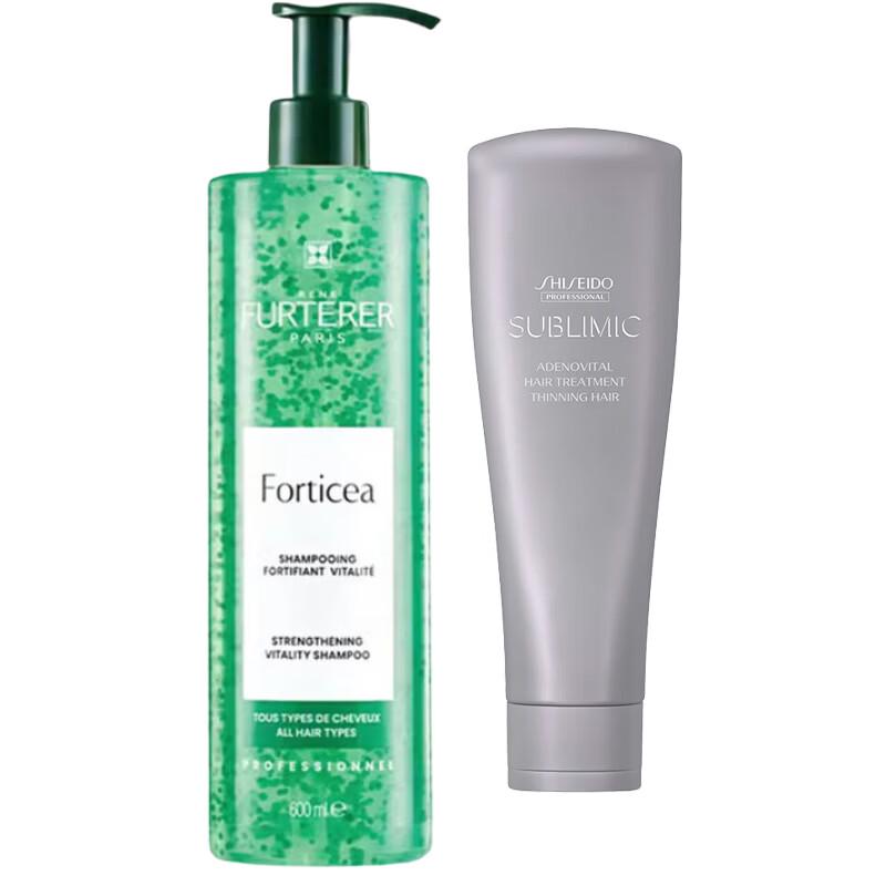 Rene Furterer Forticea Shampoo & Scalp Vitality Conditioner Duo