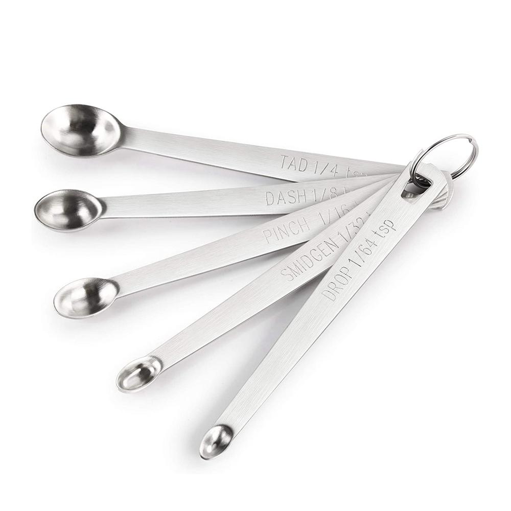 

Supplies with Scale Measuring Seasoning Spoon Kitchen Tools Measuring Set Tools Measuring Spoon серебряный