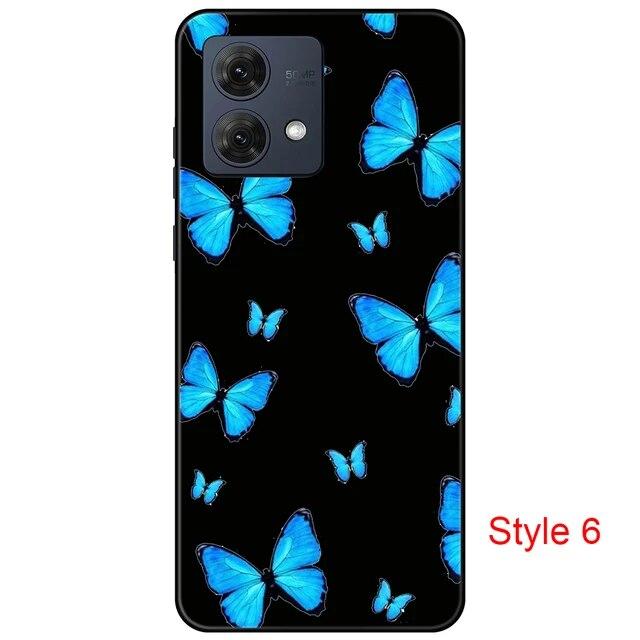 Pentru Motorola Moto G84 Husă MotoG84 Husă neagră din spate 6,5 inci Husă antișoc Moale Bara de protecție anti-alunecare Tpu Durabilă Protecție completă