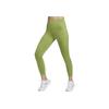 Nike Go Solid High-Waisted Nine-Point Sports Leggings Women leggings Pear-Green Black DQ5640-377