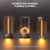 Minimalist Cordless LED Desk Lamp, Rechargeable, Portable, Ambient Mood Lighting
