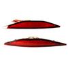 For Golf 7 2013-2015 Rear Bumper Reflector Warn Brake Turn Fog Light,Turn Signal Light With Normal DRL Brake Light