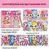 Adorable Keke DIY Scratch Painting Sticker Book for Kids: Craft, Dress-up, and Quiet Activities
