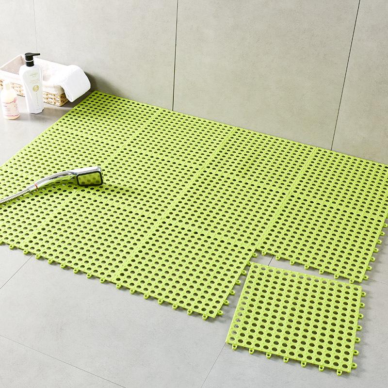 Tappetino da Bagno Antiscivolo in TPR ad Incastro per WC, Doccia e Vasca
