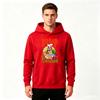 Men's Sailor Chef Print Pullover Hoodie Casual Warm Long Sleeve Hooded Sweatshirt for Food Lovers