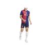 Nike Dri-FIT ADV Barcelona 2024/25 Home Patchwork Logo Print Round Neck Short Sleeve Football Shirt Men Tops Deep-Royal-Blue FN8775-456