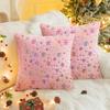 Bedding Gold Snowflake Pillow Case B&B Bay Window Cushion Living Room Sofa Pillow Cute Bedroom Office Pillow
