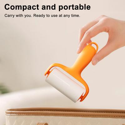 Lint Roller for Pet Hair Portable Handheld Cat Dog Hair Remover with 3 Refills for Laundry Clothes Couch Carpet Bedding Furniture