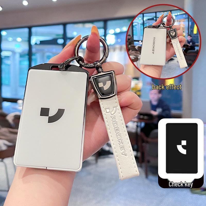 Zeekr 01 Premium Metal Card Key Holder - Protective Case Shell Cover