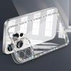 Bling Diamond Rhinestone Case for iPhone 16 15 14 Plus 13 12 Pro Max Luxury Clear Glitter Shiny Gem Design Soft Silicone 3D Case
