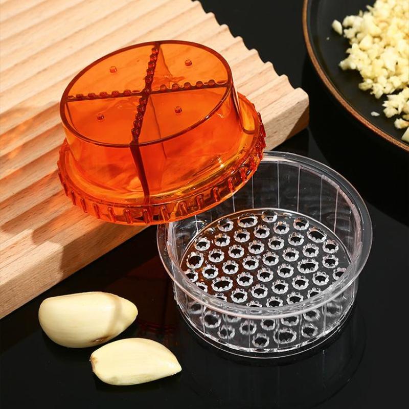Kitchen Multifunctional PP Garlic Crusher Manual Garlic Press Roll Crusher Chopper Home Appliance Kitchen Gadgets Accessories