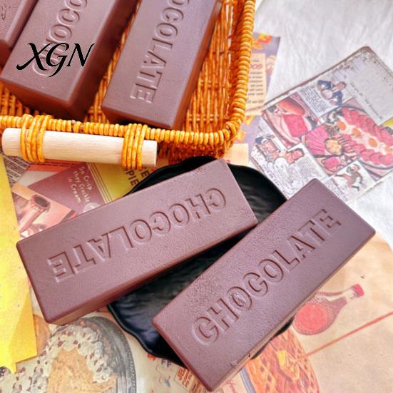 Chocolate Soft Fidget Toy Squeeze Slow Rising Stress Relief Pinch for Anxiety Office School Travel Sensory