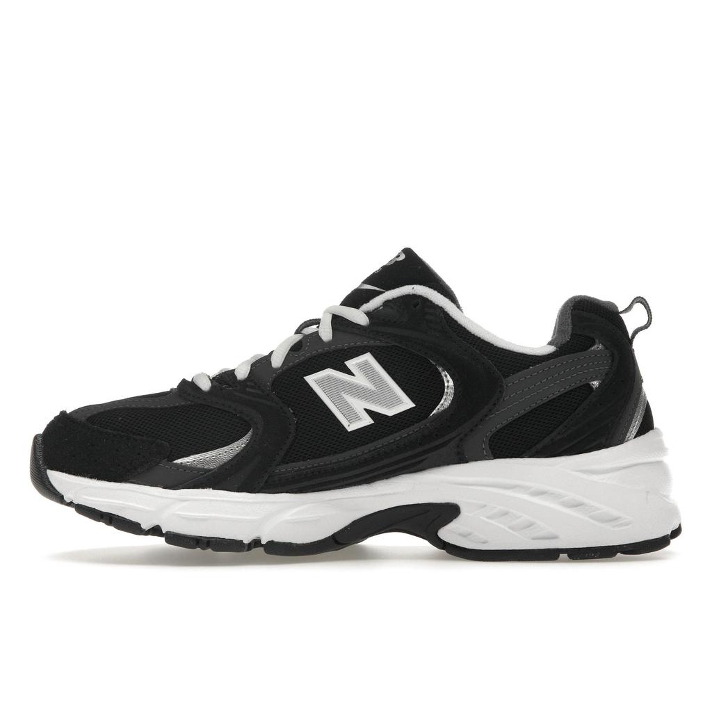 New Balance 530 Black Magnet Silver Metallic Unisex MR530CC