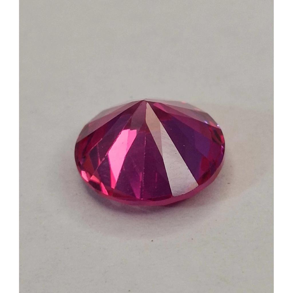 Stunning Natural Pink Spinel 7-9 Ct Round Cut Certified Loose Gemstone