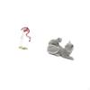 Flamingo Cat Resin Bird Sculpture Tabletop Ornament Modern Art Decorative Figurine Animal Statue