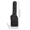 Electric Bass Guitar Bag Lightweight Gig Long-Lasting