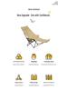 Thickened Folding Moon Chair: Adjustable Outdoor Lounge & Office Recliner