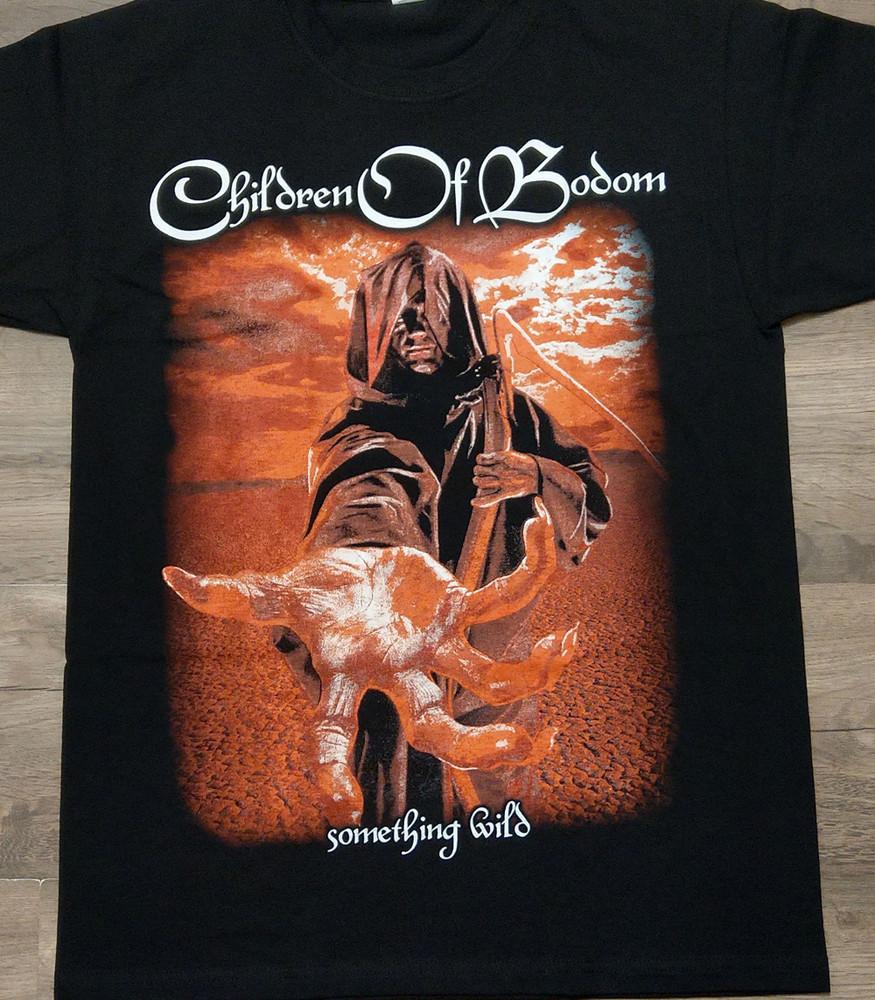 

Children Of Bodom band something wild black T-shirt short sleeve S-5Xl TA4439 Unisex T-Shirt XXXL