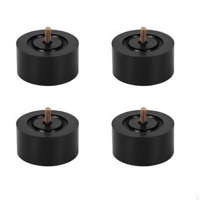 4 Pieces Air Condition AntiVibration Pad Universal Fit Rubber Pads Heavy Duty