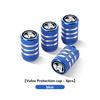4PCS Car Style F20 Metal Wheel Tire Valve Air Stem Cap For Holden VT VX VU VY HSV Astra H SV Colorado 7 2012-2023 Cruze