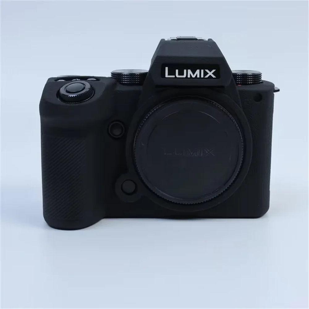 Soft Silicone Rubber Armor Camera Body Case For Panasonic Lumix S5II S5 M2 Protective Shell Cover