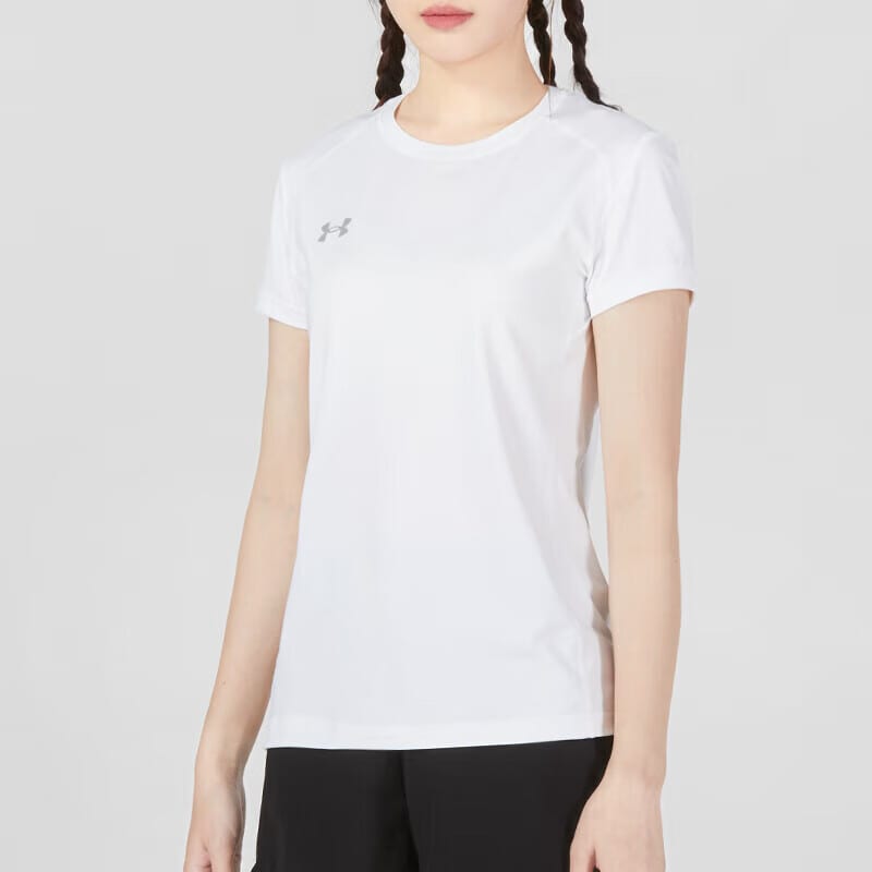 Under Armour Set in Sleeve T Shirt Women's White 23500509-100