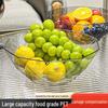 Zhaoran Light Luxury Double-Layer Diamond Melamine Fruit Plate