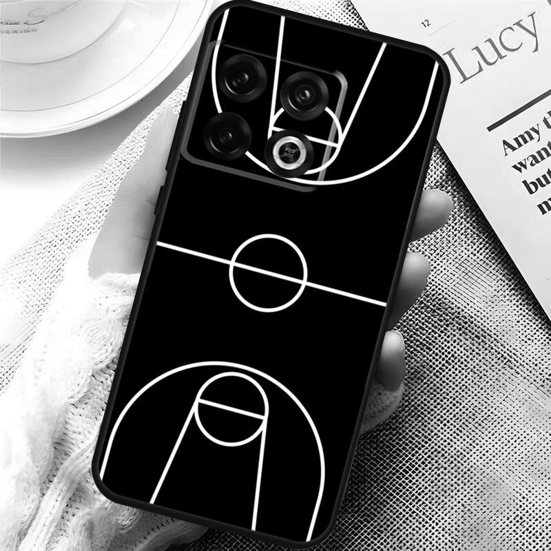 Basketball Court Cover For OnePlus 13R 15 13 13T 12 12R 10T 11 10 Pro OnePlus Nord 5 CE 3 4 Lite N20 N30 Case