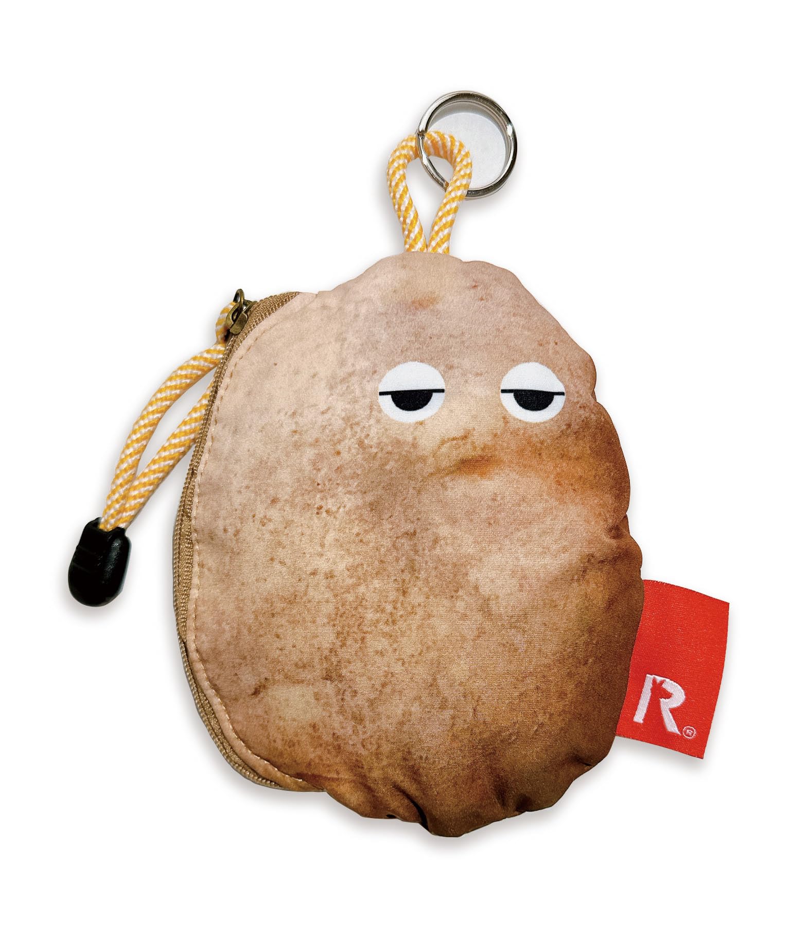 

6769 Calbee x Rootote Potato Poroshiri Модель Pouch Charm Potato [Routeto] IP.WR.calbee Pouch-A (02 Желтый)